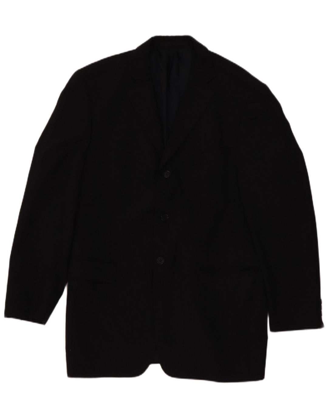 Marks & Spencer Herre Blazer Jacket UK 42 Large Navy Blue Striped Classic