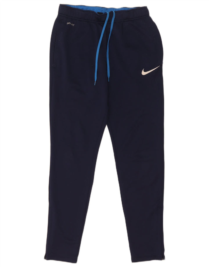 Nike Herre Dri Fit træningsdragt Bukser Små marineblå polyester