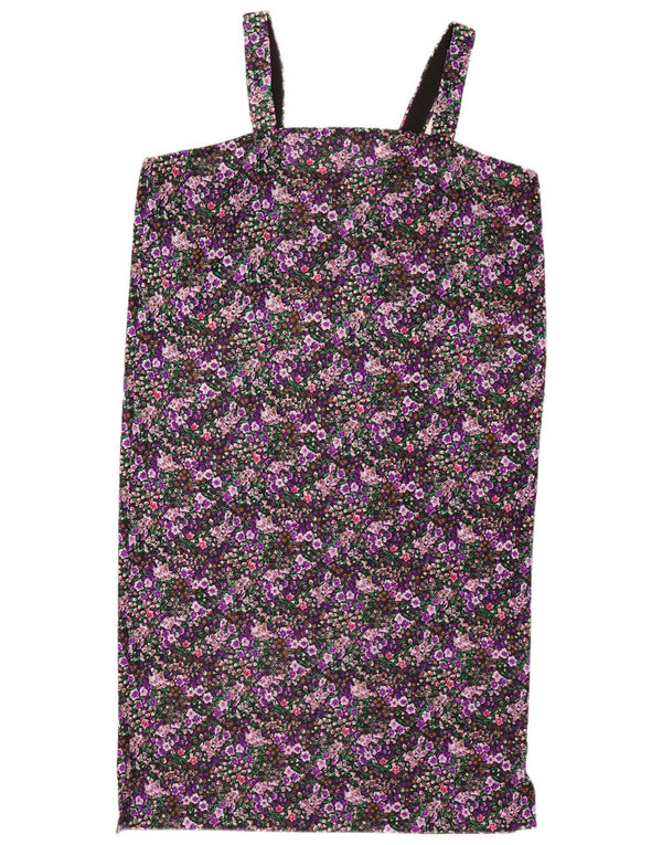 Vintage Γυναικείο Sundress UK 14 Μεγάλο πολύχρωμο Floral