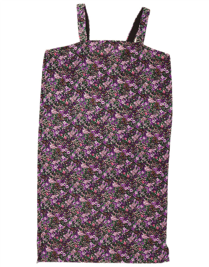 Vintage Womens Sundress UK 14 Large Multicoloured Floral