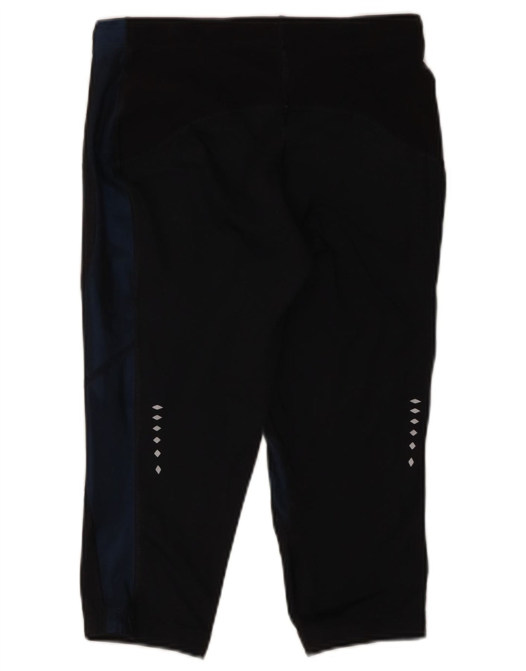Asics Dame Capri Leggings UK 12 Medium Sort Polyester