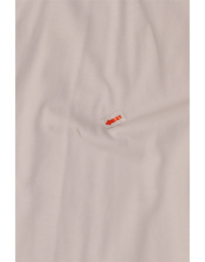VANS Womens Graphic Vest Top UK 12 Medium White