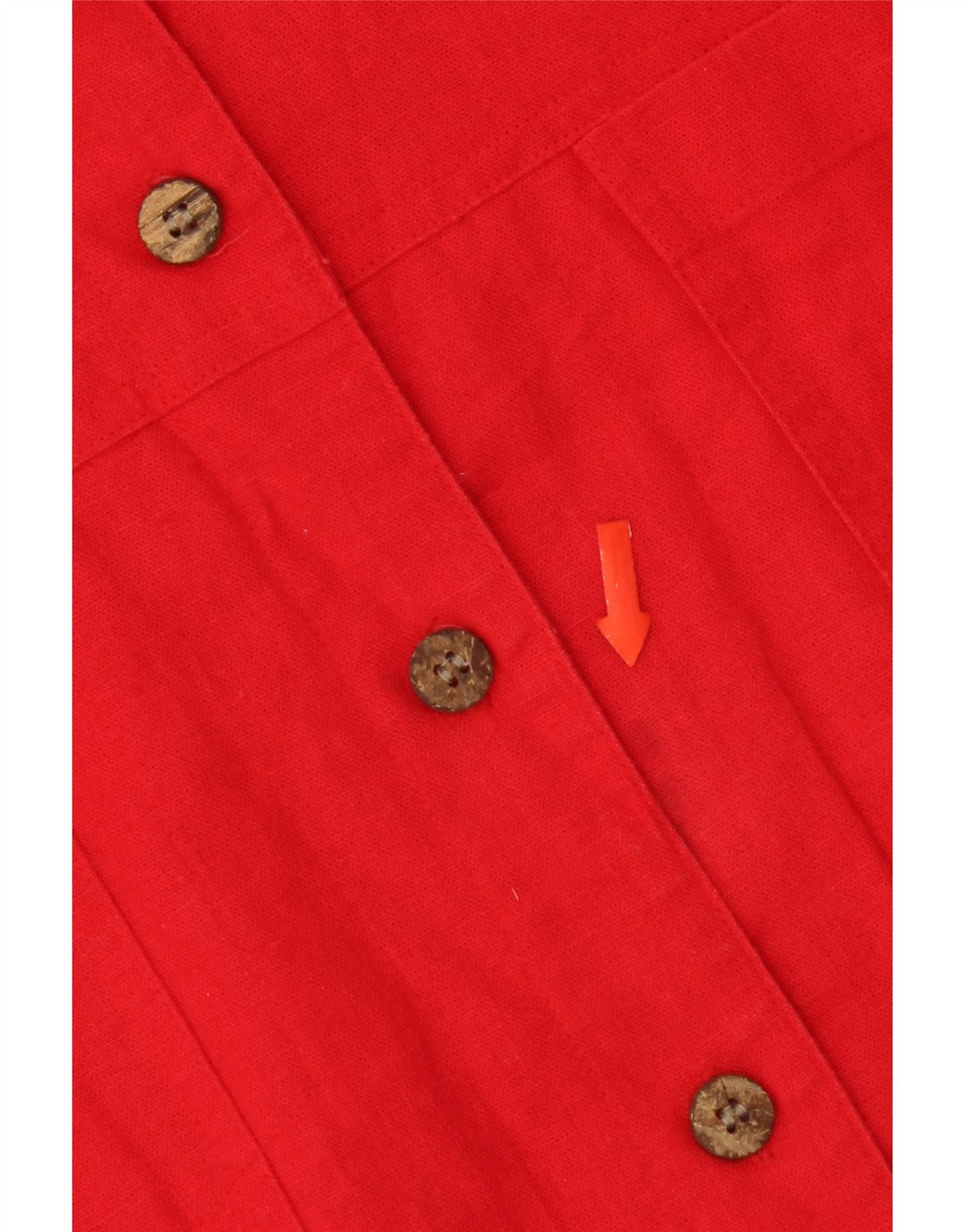 Cristopher & Banks Womens Bomber Jacket UK 16 Large Red Linen