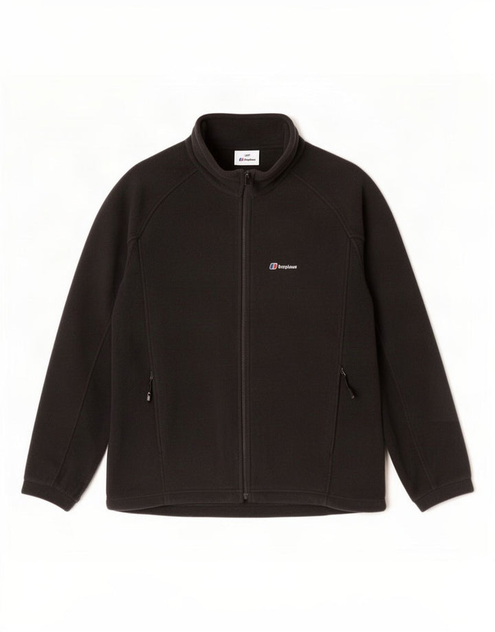 Berghaus Mens Fleece Jacket UK 42 XL Black Polyester