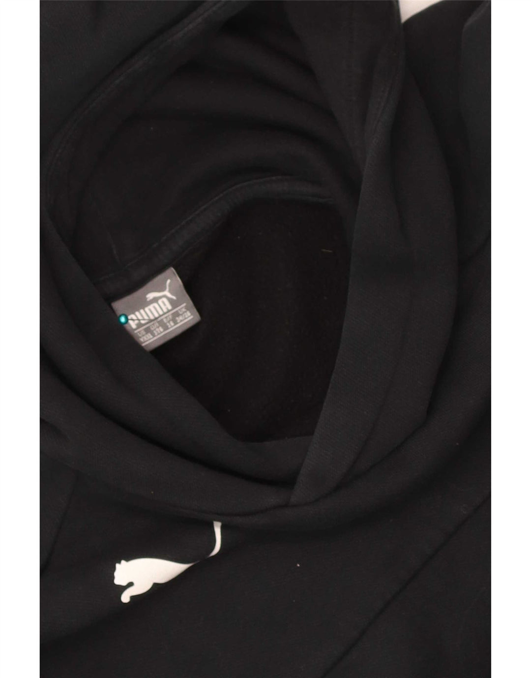 Puma Boys Hoodie Jumper 15-16 Years Black