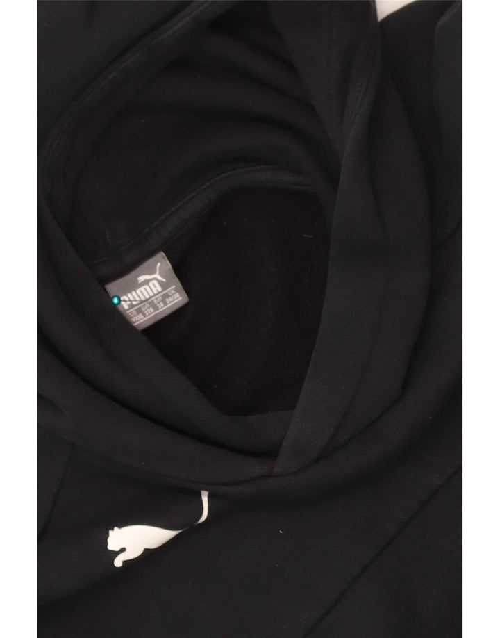 Puma Boys Hoodie Jumper 15-16 Years Black