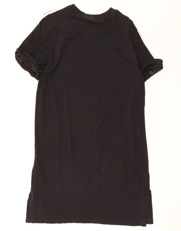 Abito t-shirt da donna Adidas UK 14 cotone nero medio