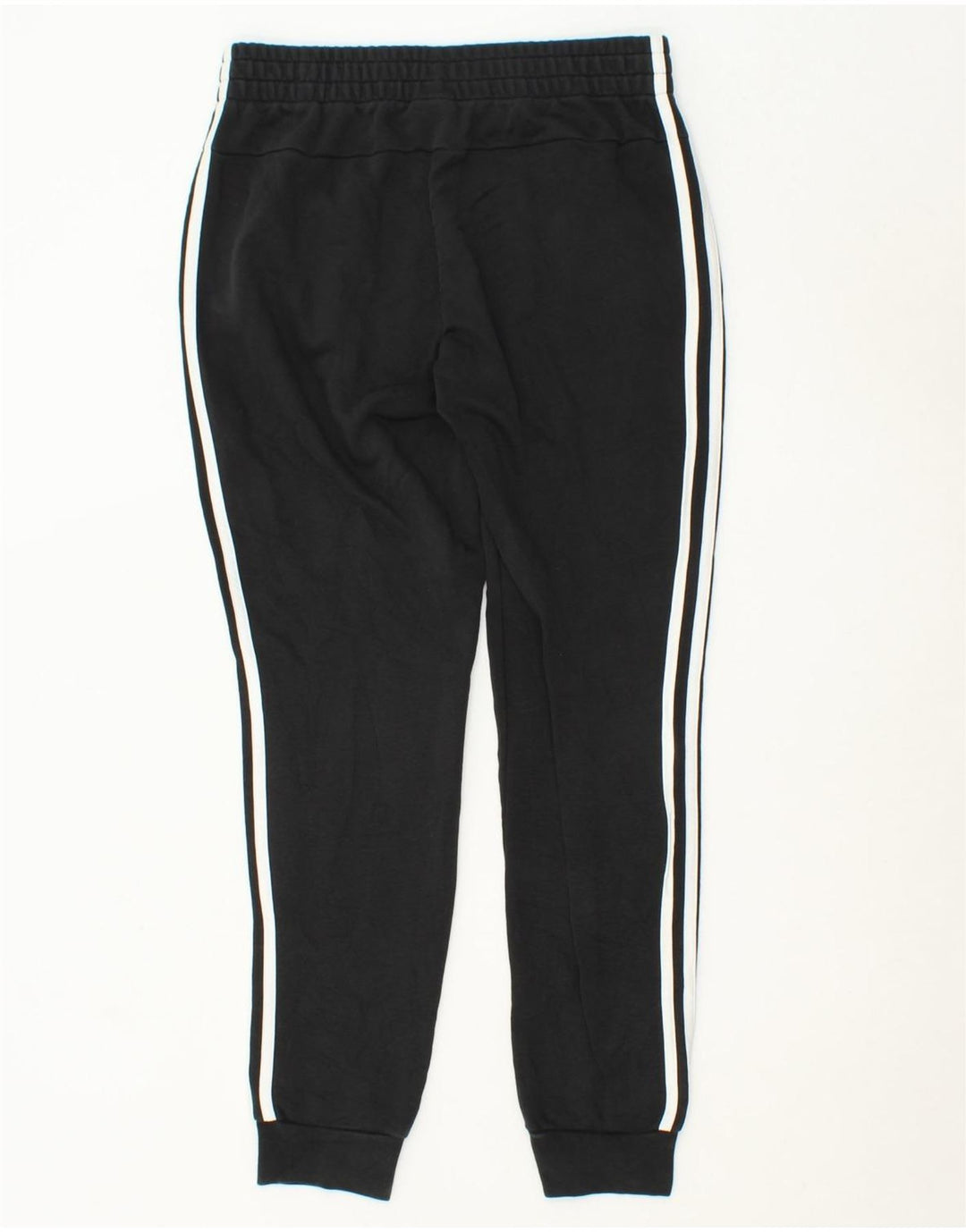 ADIDAS Womens Tracksuit Trousers Joggers UK 12/14 Medium  Black Polyester Vintage Adidas and Second-Hand Adidas from Messina Hembry 