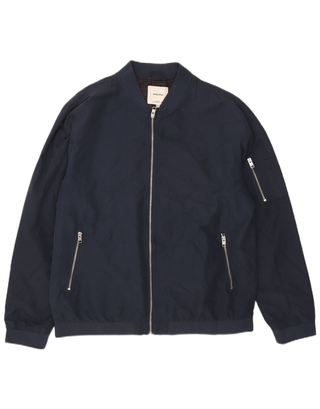 Jack & Jones Herren Bomberjacke UK 44 2XL Marineblau