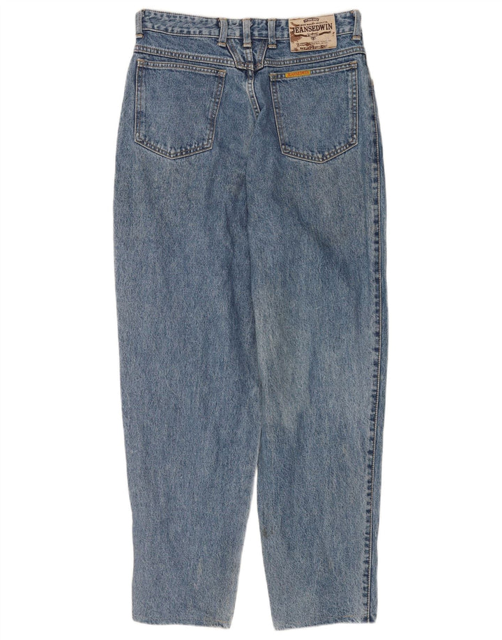 Edwin Womens High Rise Tapered Jeans W32 L30 Blue Cotton