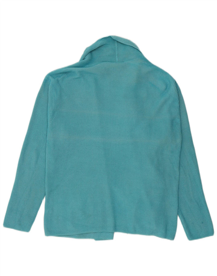 MARKS & SPENCER Womens Oversized Cardigan Sweater UK 16 Large Blue