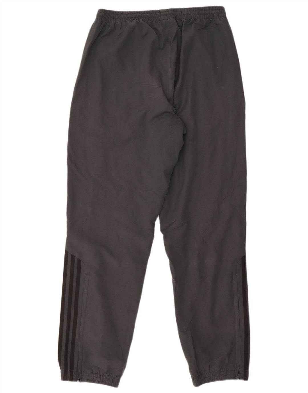Adidas Mens Tracksuit Trousers Joggers Medium Grey Polyester