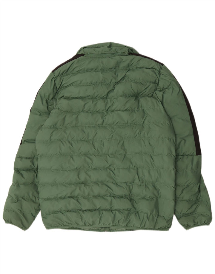 Jachetă Puma pentru bărbați UK 38 Medium Green Colorblock Poliester