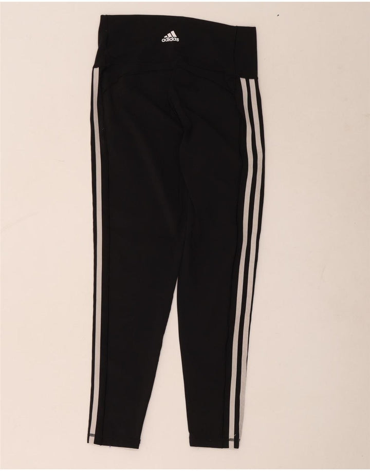 Adidas Legging court pour femme UK 12/14 Noir moyen