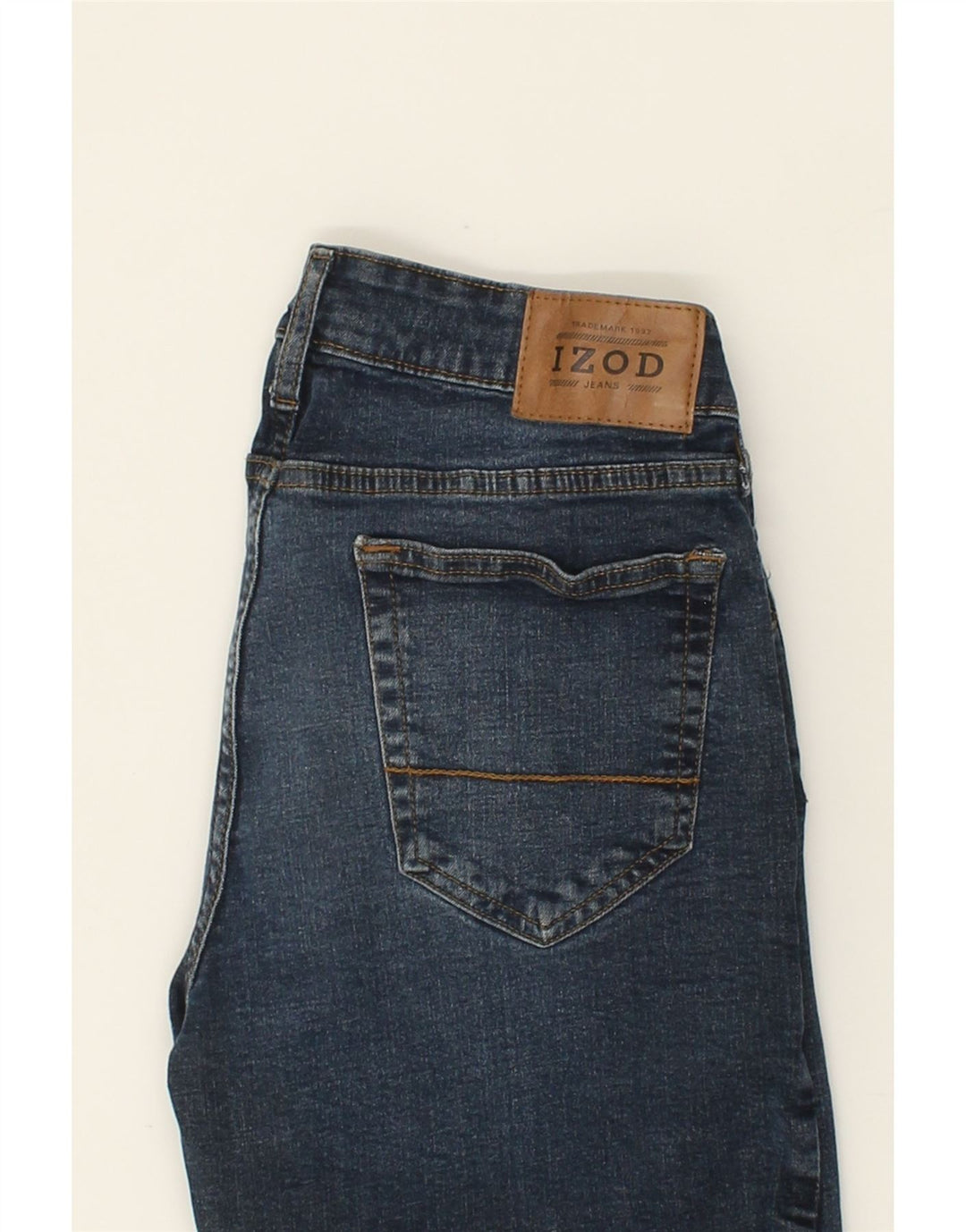 IZOD Womens Straight Jeans W30 L29 Blue Cotton Vintage Izod and Second-Hand Izod from Messina Hembry 