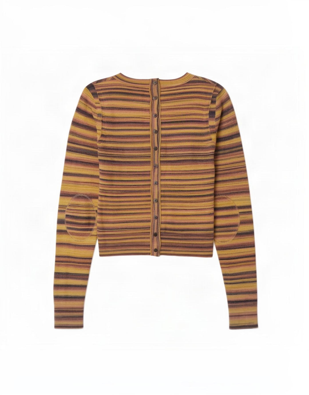Maglione maglione girocollo da donna Whistles UK 12 a righe multicolori medie