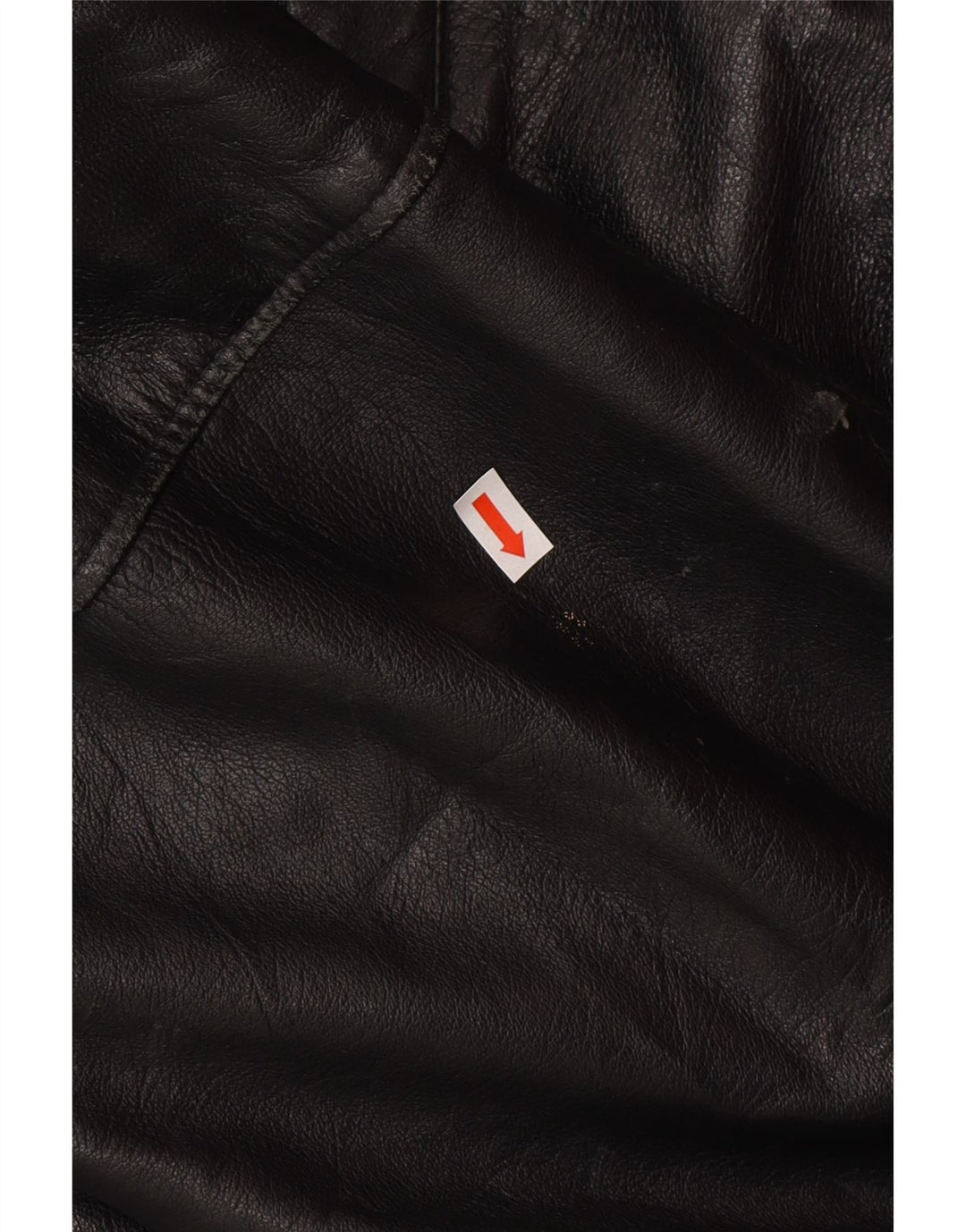 Vintage Mens Leather Jacket IT 50 Large Black