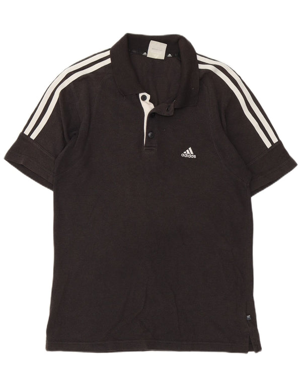 Tricou polo pentru bărbați Adidas, mare, gri, bumbac