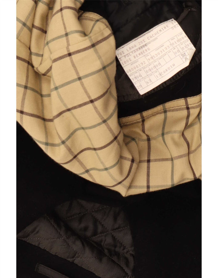 Cappotto Uomo Pierre Cardin IT 50 Large Nero Lana