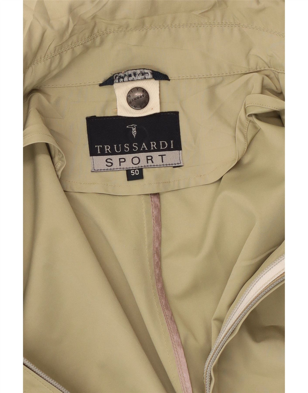 TRUSSARDI Мужская куртка IT 50 большая зеленая