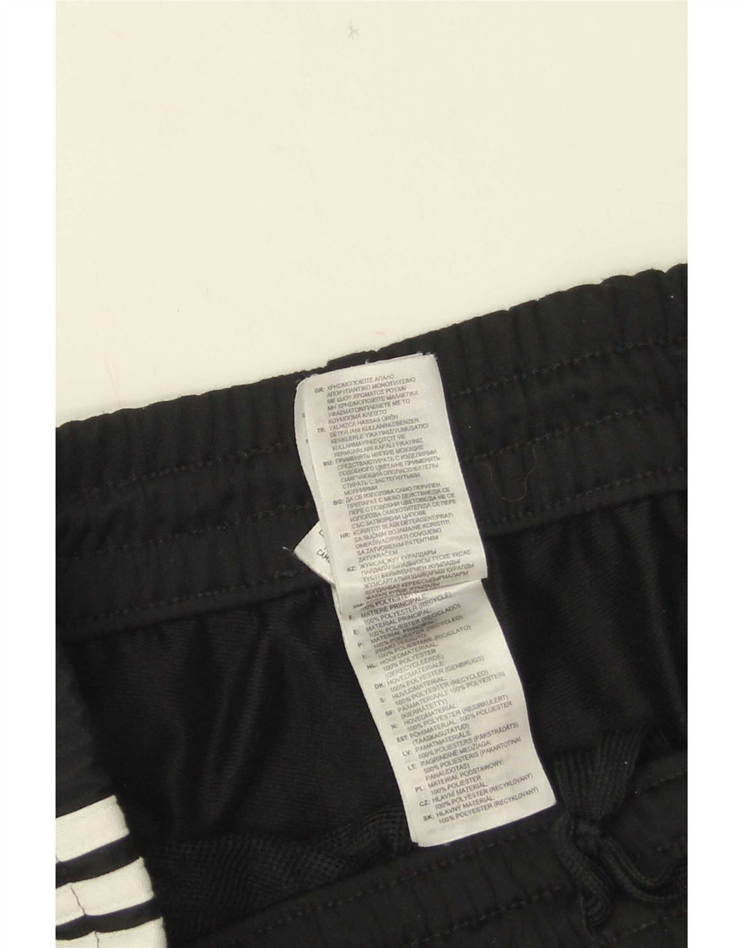 Adidas Mens Tracksuit Trousers Joggers UK 40/42 Medium  Black Polyester
