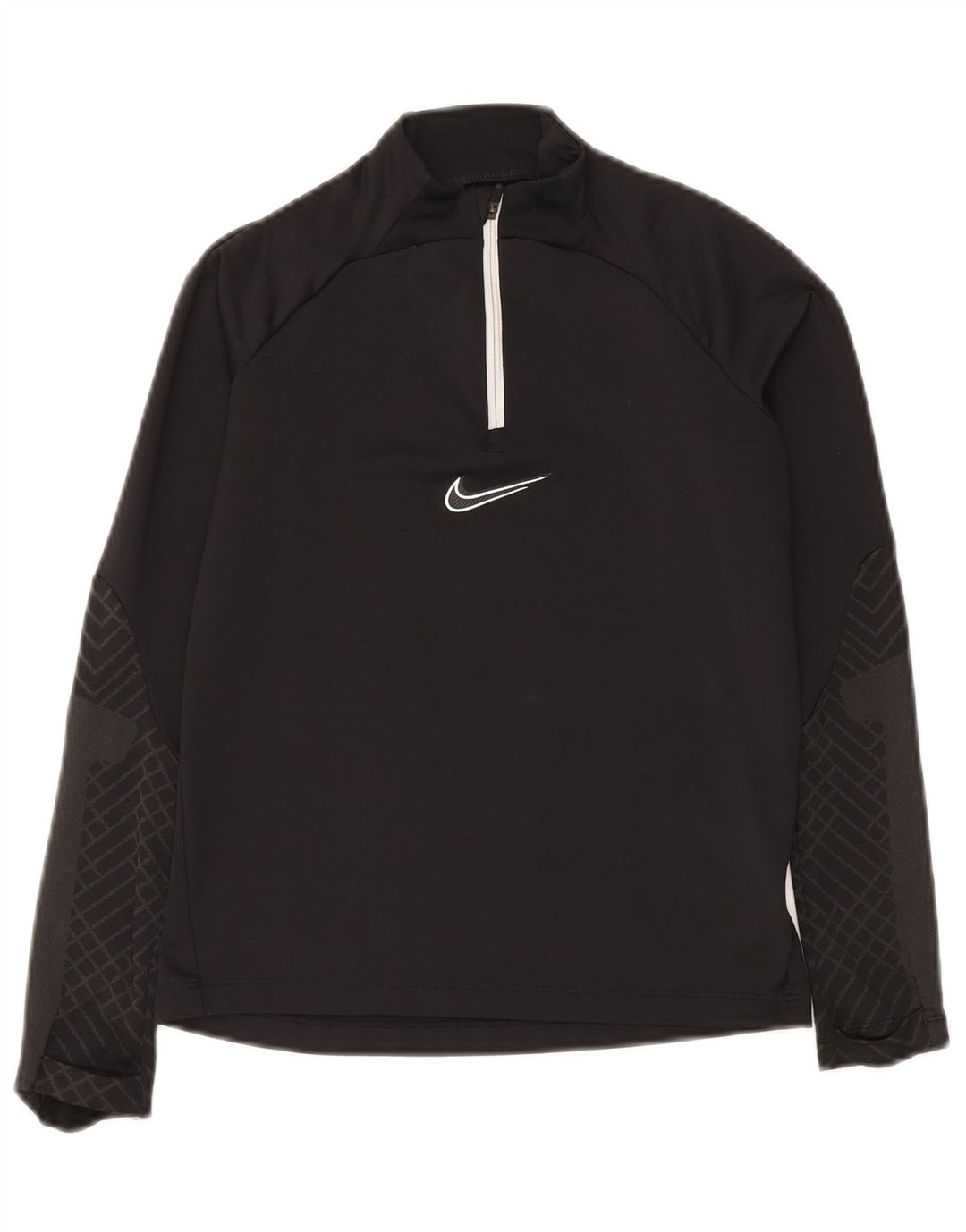 Haut de survêtement Nike Dri Fit Slim pour garçon 10-11 ans, noir moyen
