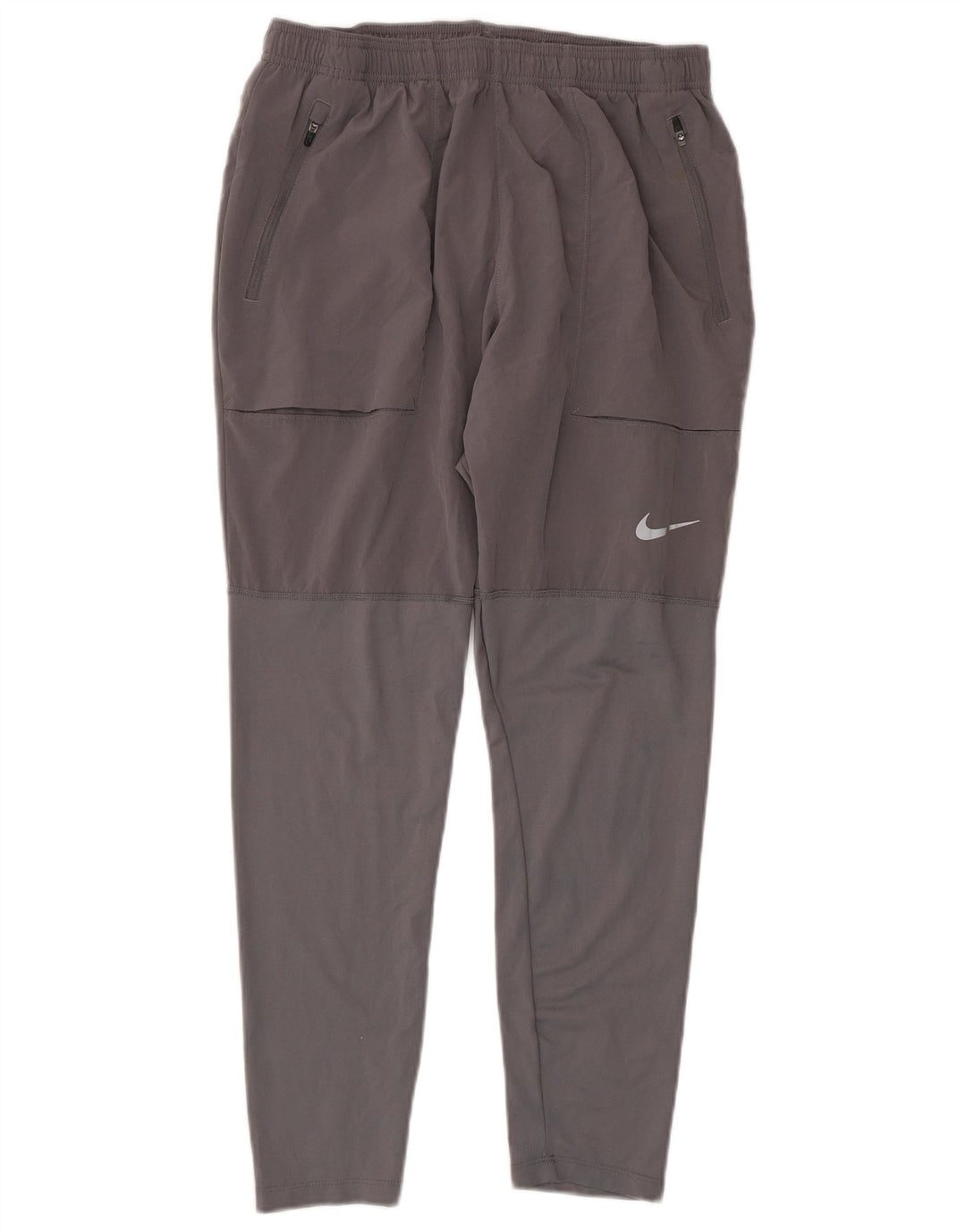 Pantalon de survêtement Nike Dri Fit pour hommes, grand, gris, polyester