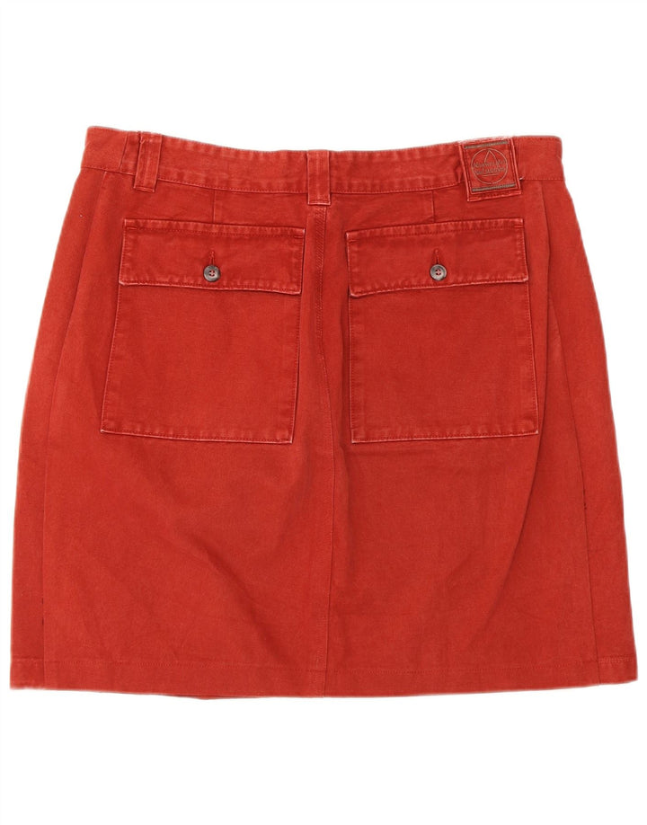 Murphy & Nye Minifalda para mujer W32 Grande Algodón rojo