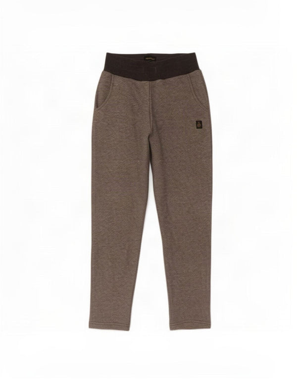 Refrigiwear Pantalones de chándal para mujer UK 8 Small Gris Colorblock Algodón