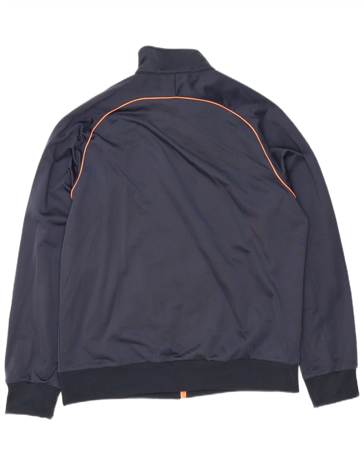 LOTTO Mens Tracksuit Top Jacket Large Navy Blue