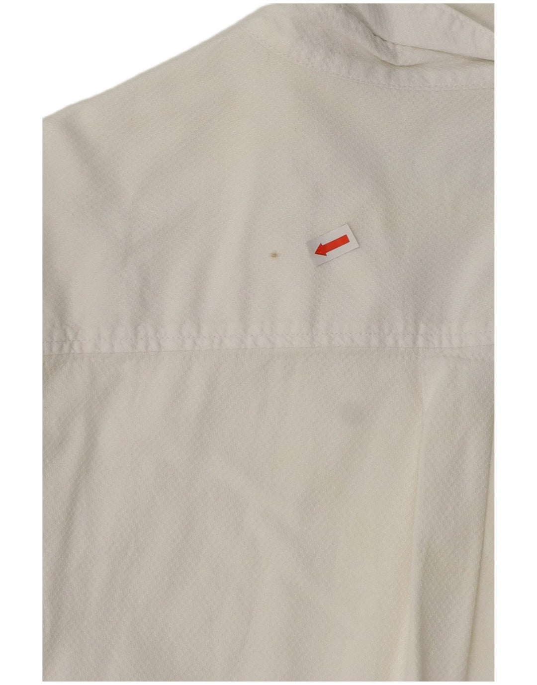 BENETTON Boys Shirt 13-14 Years 3XL White Cotton