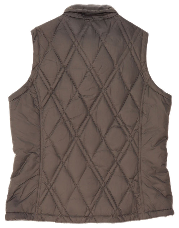 Gilet imbottito da donna Musto UK 14 grande poliestere nero