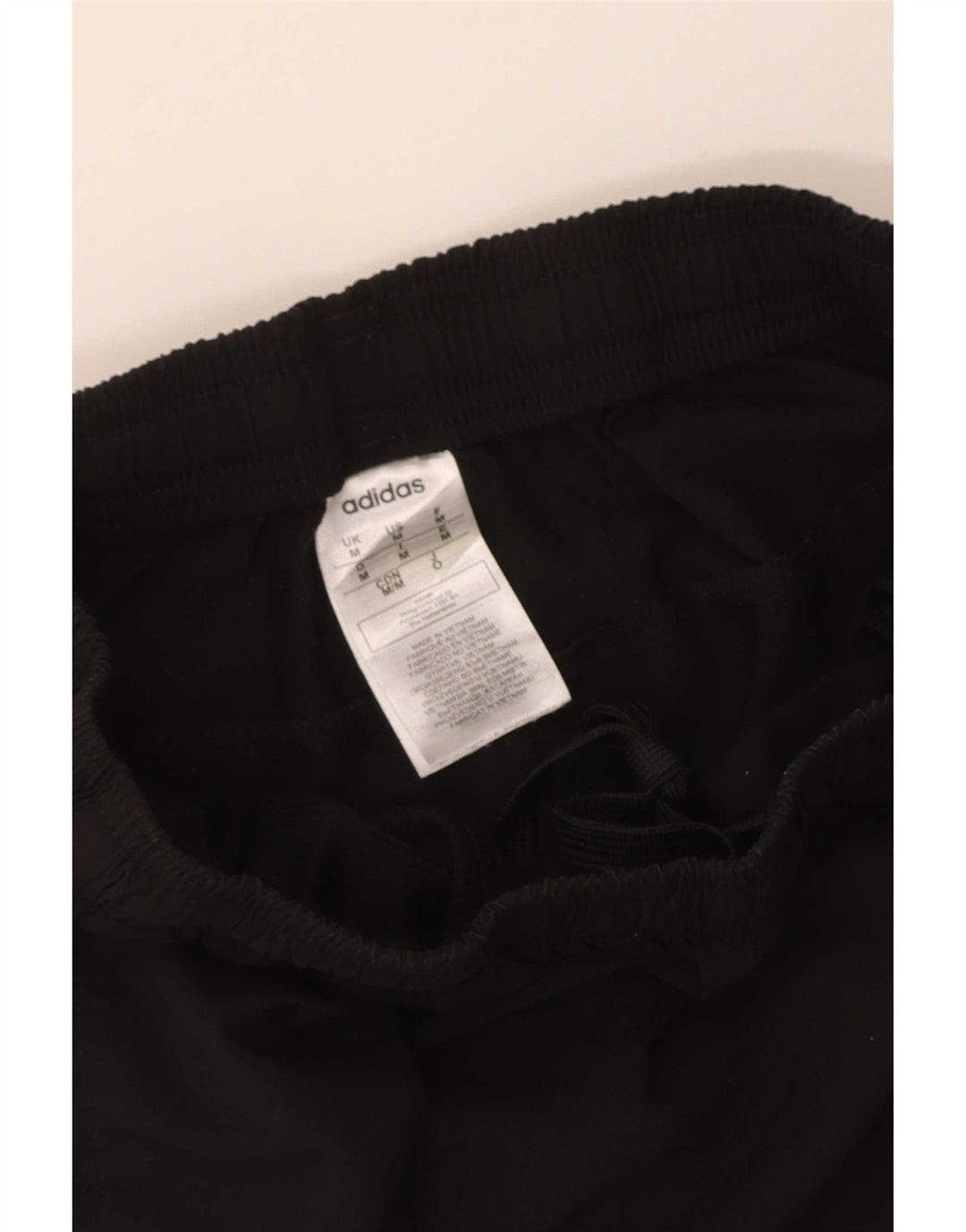 Calça de treino feminina Adidas Joggers UK 12 poliéster preto médio