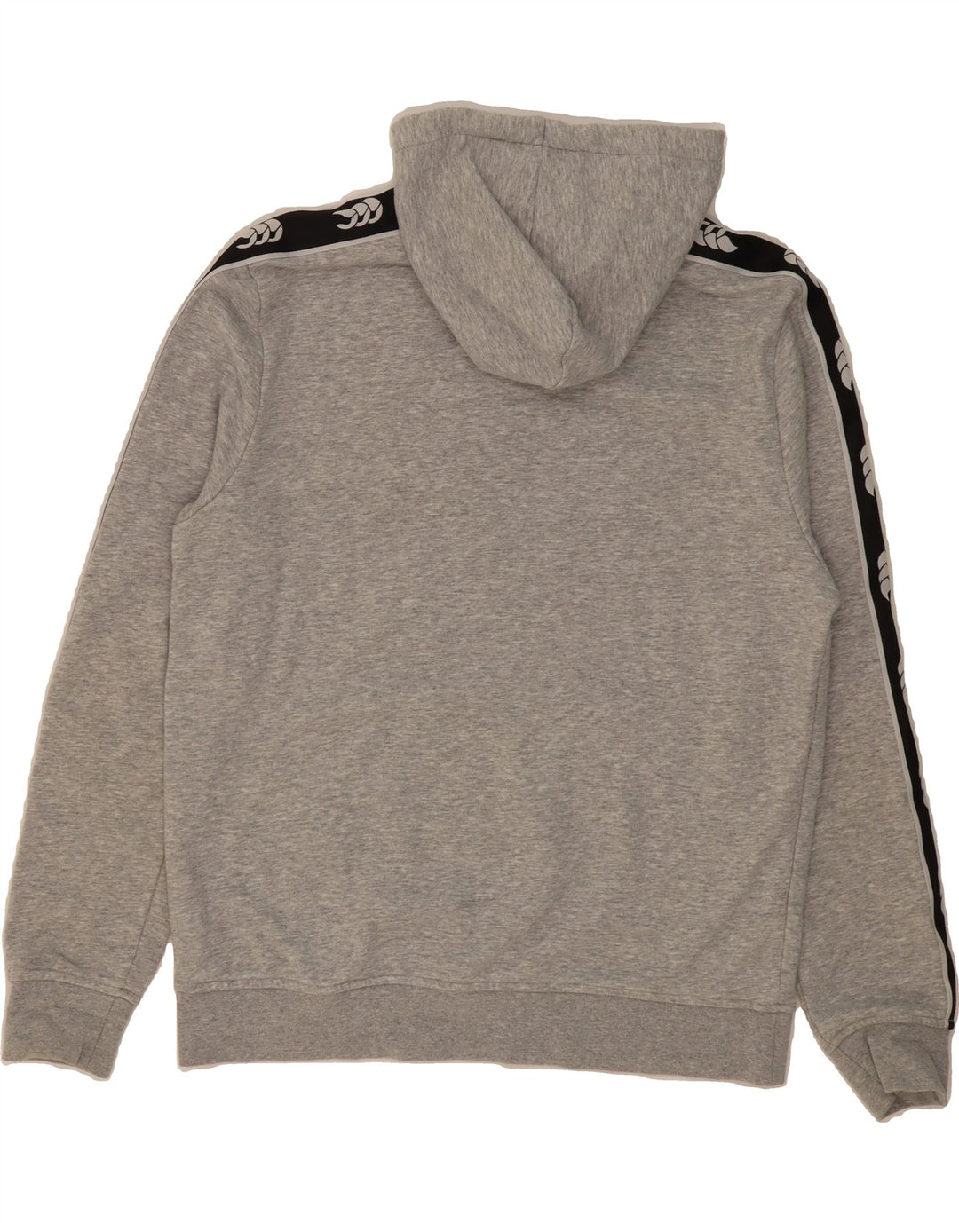CANTERBURY Girls Graphic Hoodie Jumper 13-14 Years Grey Cotton Vintage Canterbury and Second-Hand Canterbury from Messina Hembry 