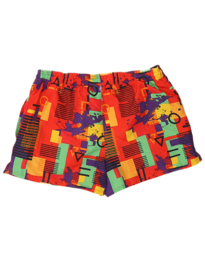 Umbro Mens Swimming Shorts Medium Multicoloured Geometric Polyester
