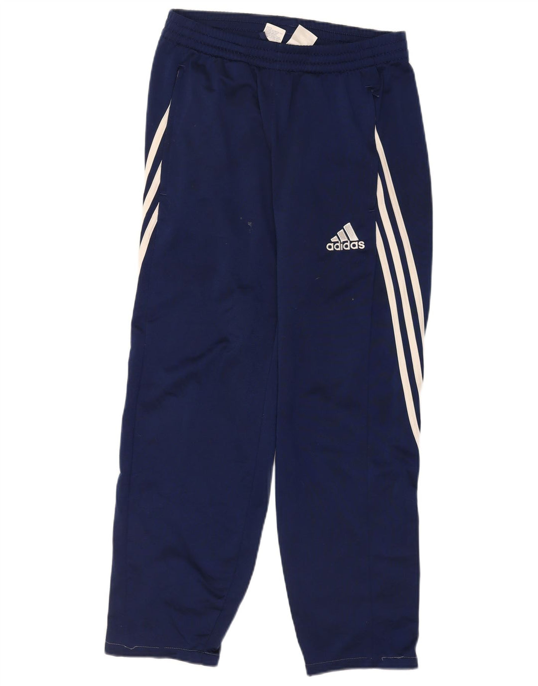 Adidas Mens Tracksuit Trousers Small Navy Blue Polyester