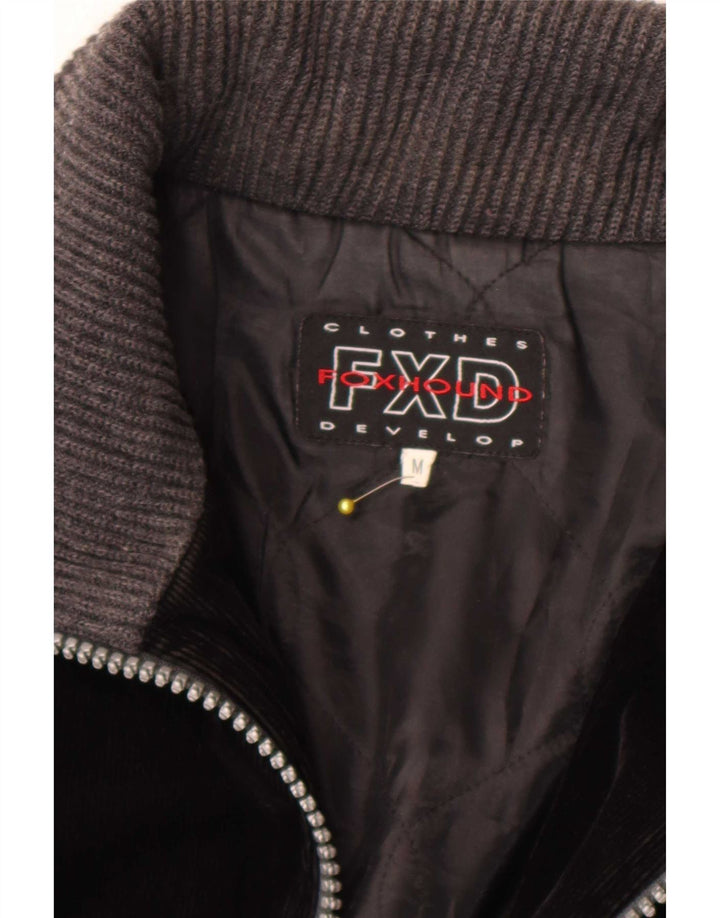 Foxhound Chaqueta de pana para hombre UK 38 Medium Black