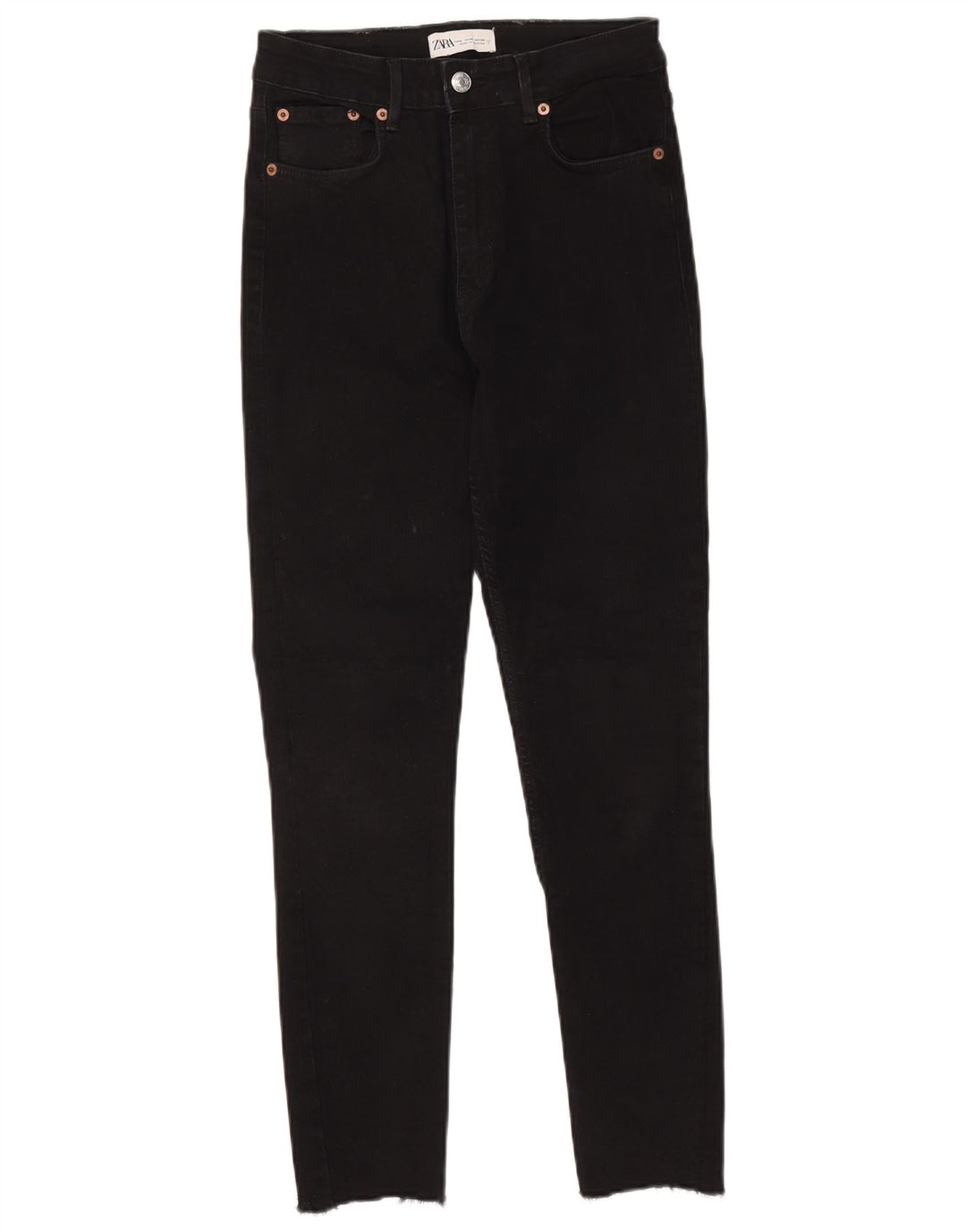 Zara Womens Skinny Jeans Medium W28 L26 Black
