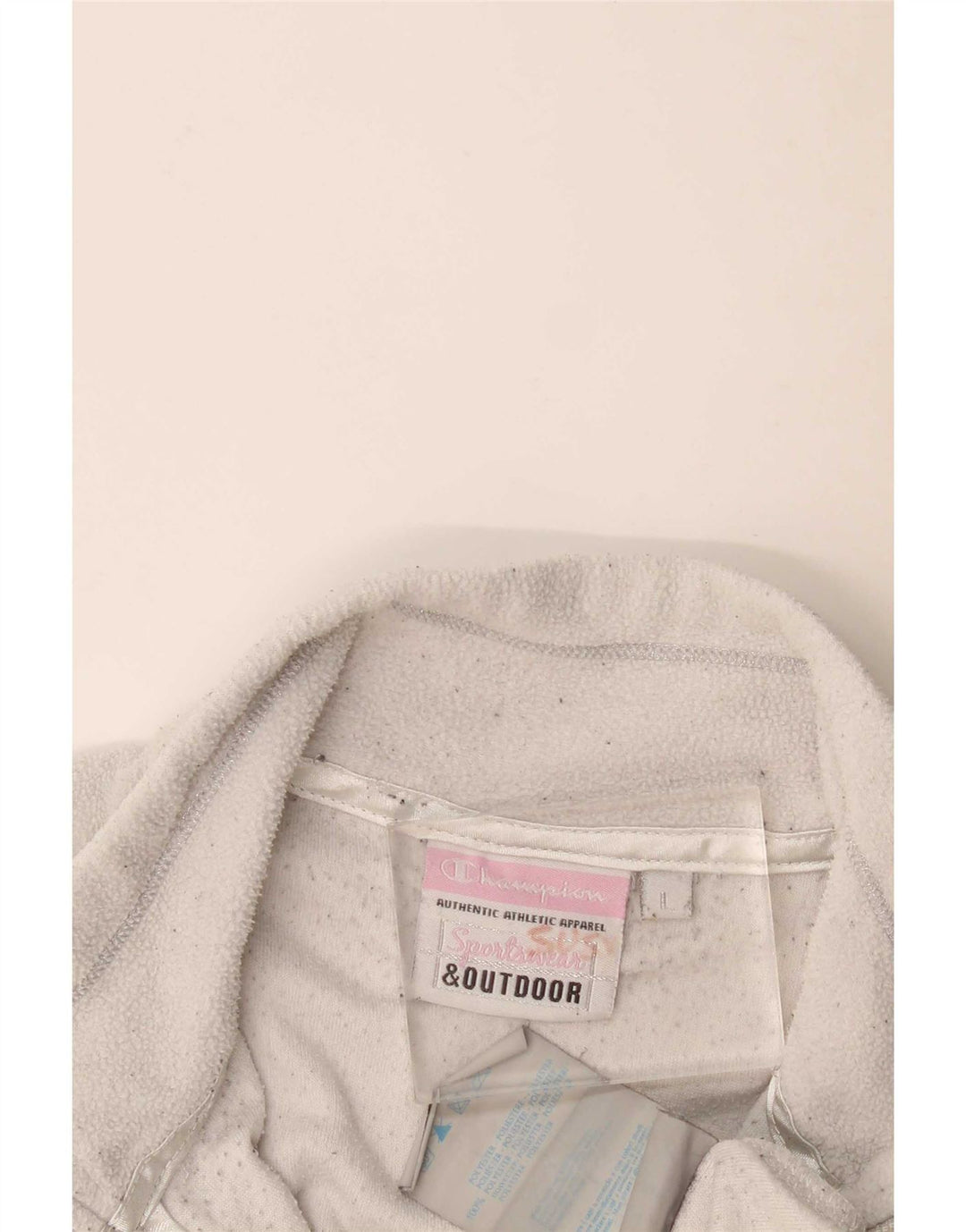 Giacca in pile da donna Champion UK 14 Large Grigio Poliestere