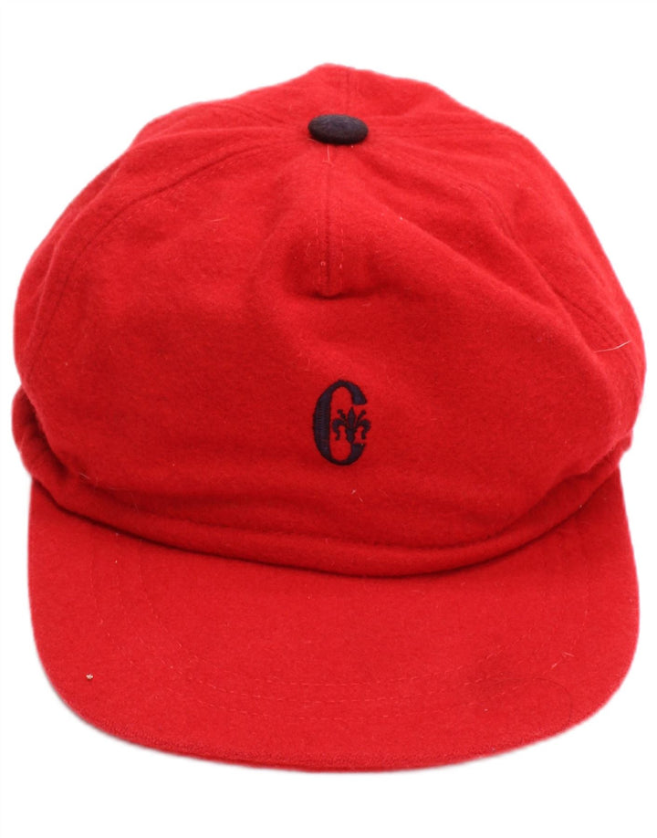 Gorra de béisbol Conte of Florence para hombre, talla única, lana roja