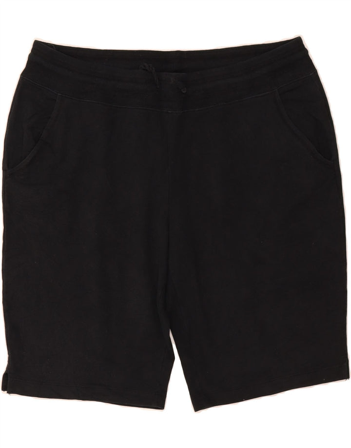 EDDIE BAUER Mens Sport Shorts XL  Black Cotton Vintage Eddie Bauer and Second-Hand Eddie Bauer from Messina Hembry 