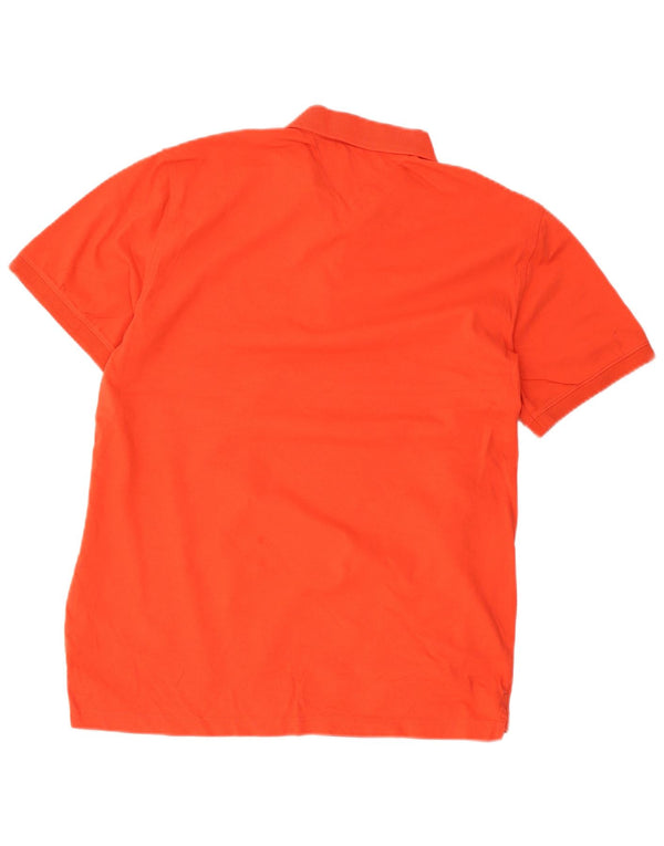Tommy Hilfiger Ανδρικό πουκάμισο Polo Slim Fit XL Πορτοκαλί βαμβακερό
