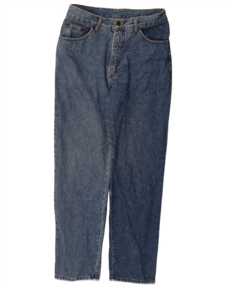 MASH Mens Straight Jeans W30 L30 Blue Cotton