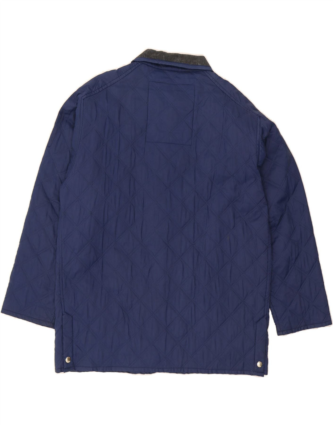 ELVSTROM Mens Quilted Jacket UK 40 Large Navy Blue Vintage Elvstrom and Second-Hand Elvstrom from Messina Hembry 