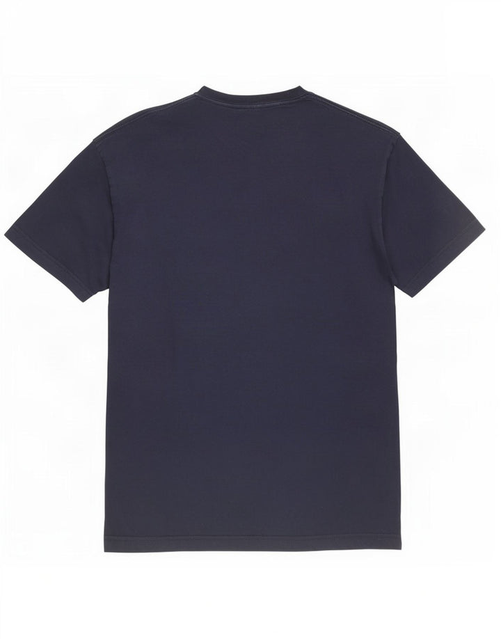 T-shirt męski Vans o klasycznym kroju, średni, granatowy, bawełniany