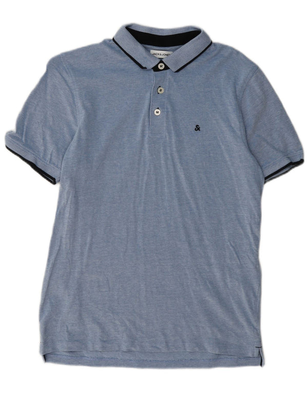 Jack & Jones Polo Homme Grand Bleu Coton