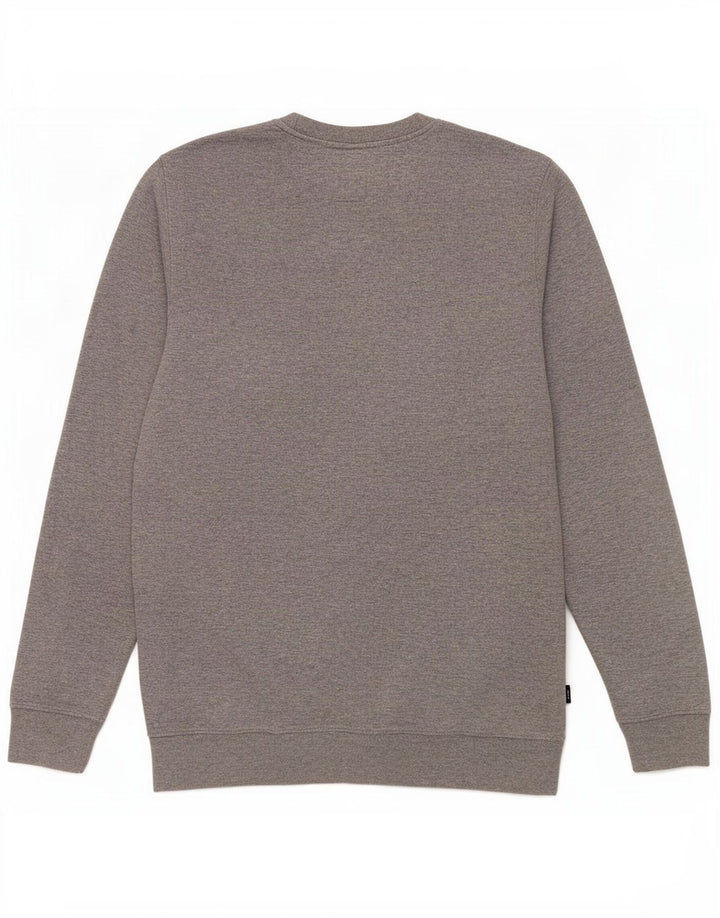 Vans Sweat-shirt graphique pour hommes en coton moucheté petit gris