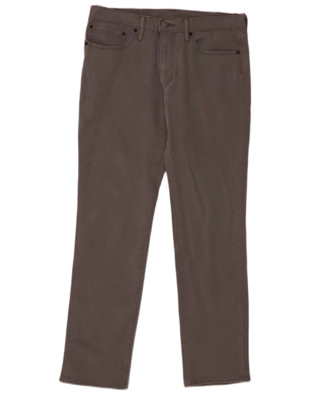 Levi's Masculino 511 Slim Jeans W34 L34 Cinza Algodão