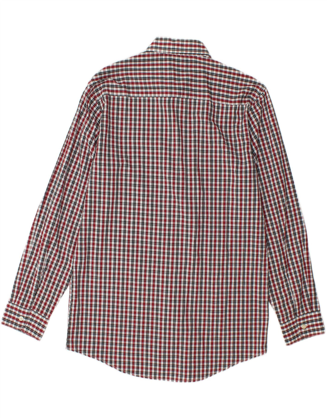 CHAPS Boys Flannel Shirt 15-16 Years XL Red Check Cotton Vintage Chaps and Second-Hand Chaps from Messina Hembry 