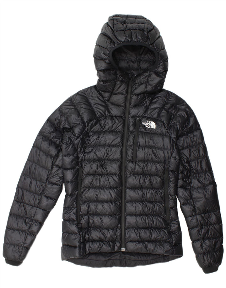 The North Face Womens Hooded Oversized Padded Jacket UK 10 Small Black